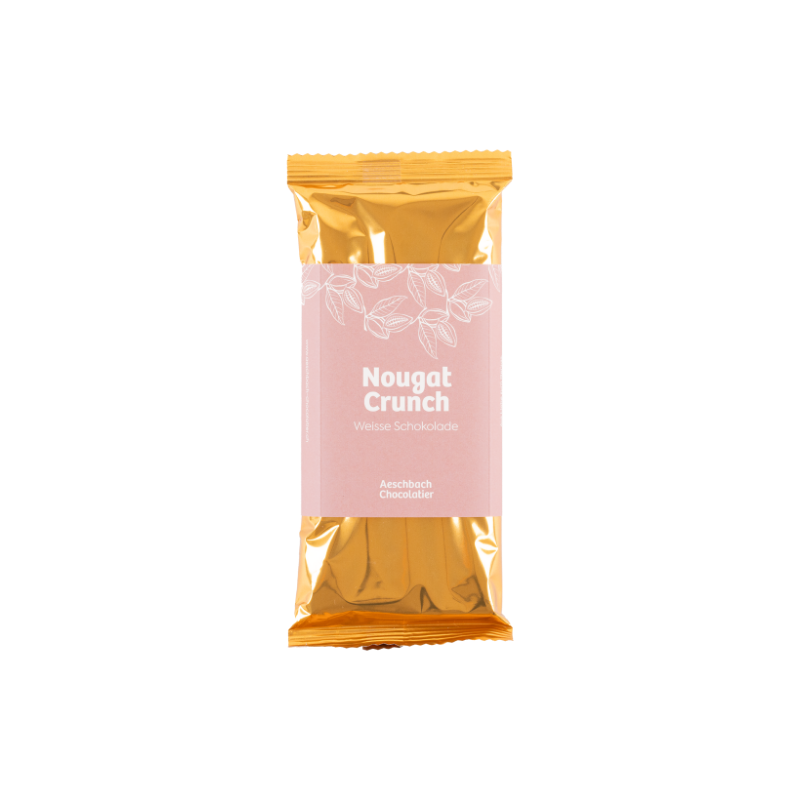 Tafel weiss & Nougat Crunch (100g)